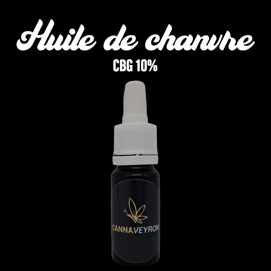 huile de chanvre cbg 10%