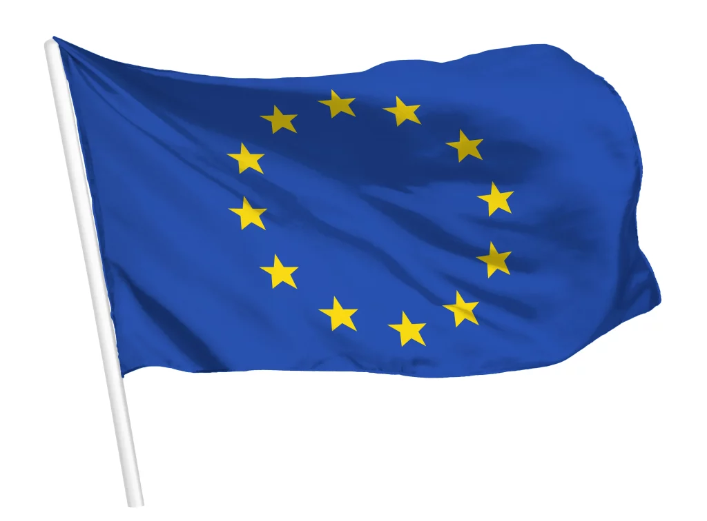 le drapeau de l union europeenne png agitant le symbole national graphique