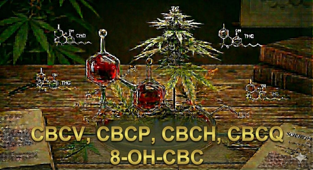 cannabinoide cbcv, cbcp, cbch, cbcq, 8‑oh‑cbc