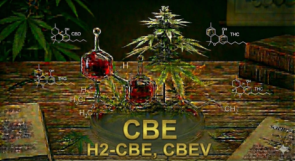 cannabino&iuml;de cbe, h2‑cbe, cbev