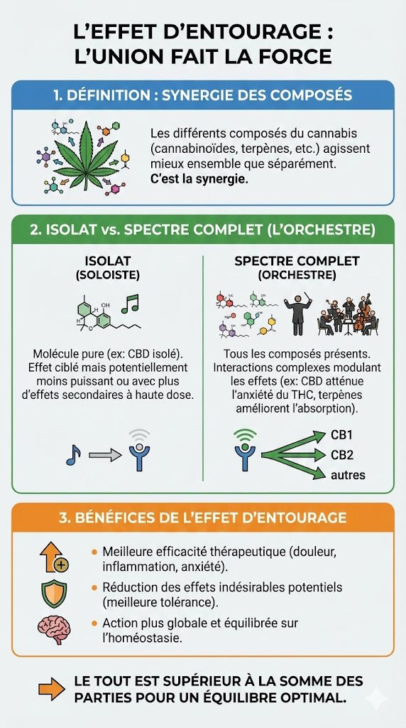 explication de l'effet d'entourage