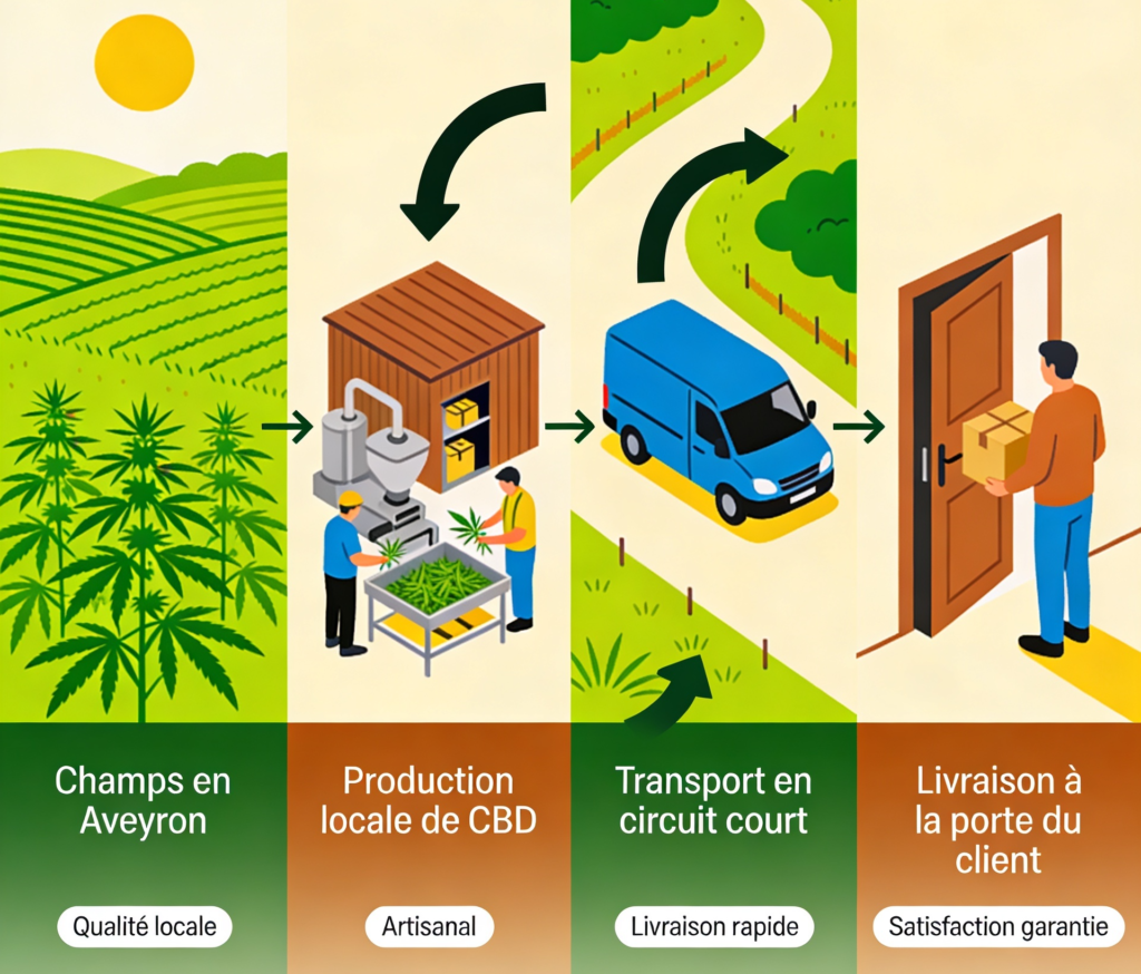 CBD fran&ccedil;ais livraison rapide